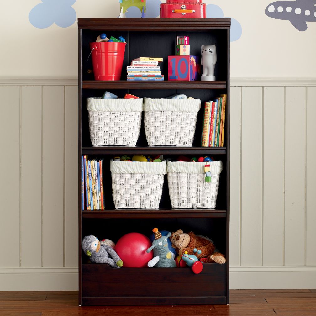 Flat Top Bookcase, 60" (Espresso)